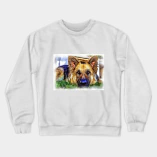 nice dog Crewneck Sweatshirt